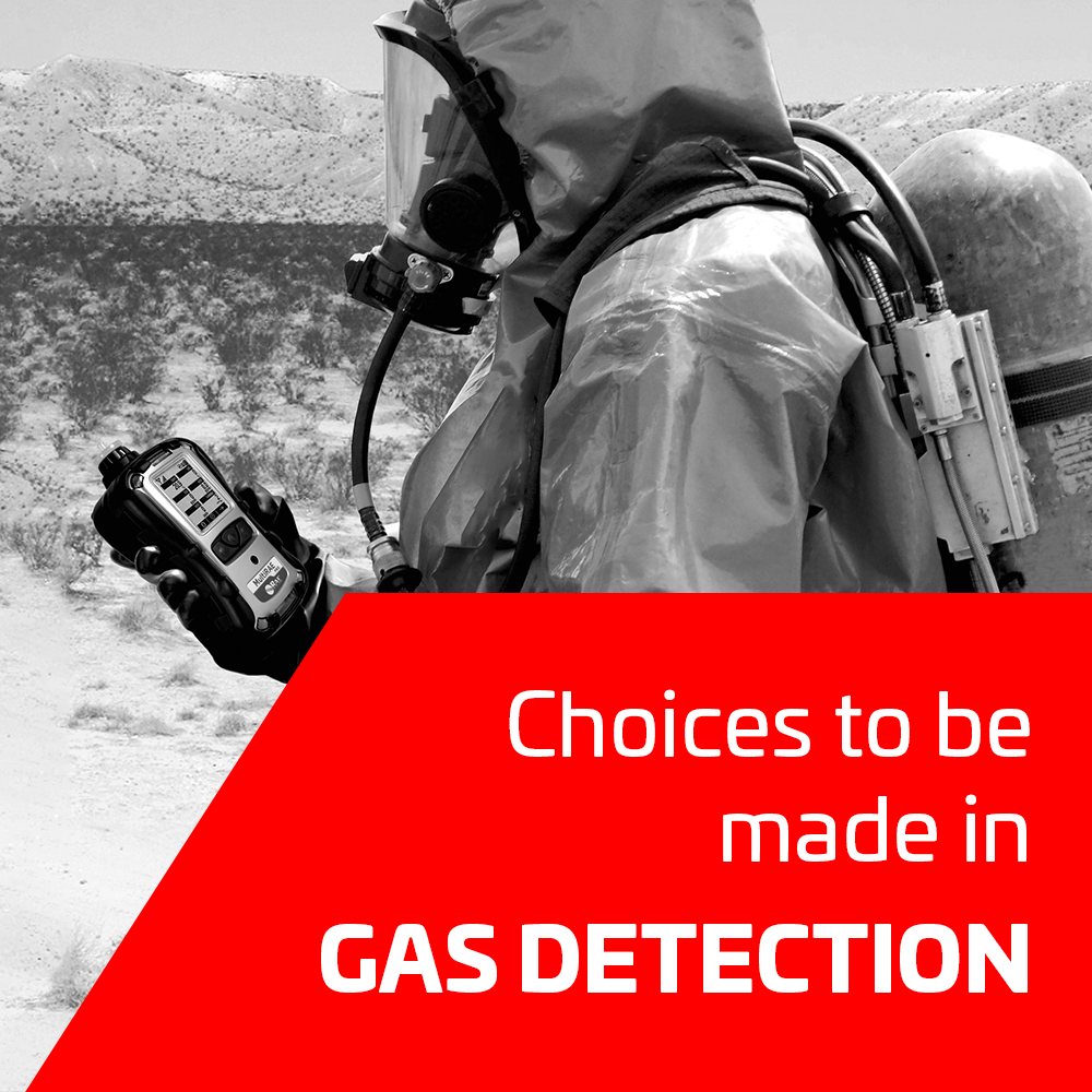 Jakie wybory stoją przed tobą gdy chodzi o detekcję gazu.